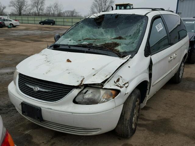 2C4GP443X3R301150 - 2003 CHRYSLER TOWN & COU WHITE photo 2