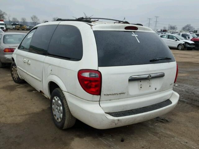 2C4GP443X3R301150 - 2003 CHRYSLER TOWN & COU WHITE photo 3