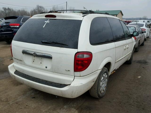 2C4GP443X3R301150 - 2003 CHRYSLER TOWN & COU WHITE photo 4