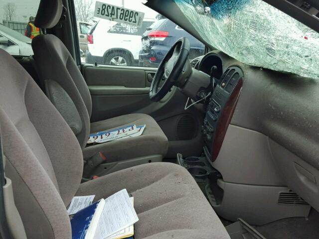 2C4GP443X3R301150 - 2003 CHRYSLER TOWN & COU WHITE photo 5