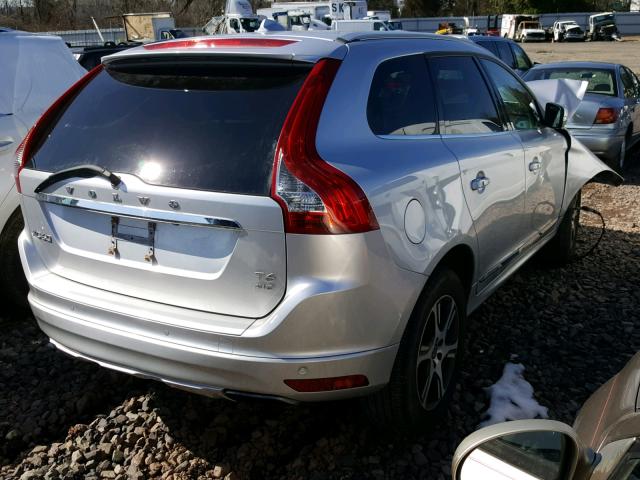 YV4902RC0F2582482 - 2015 VOLVO XC60 T6 SILVER photo 4