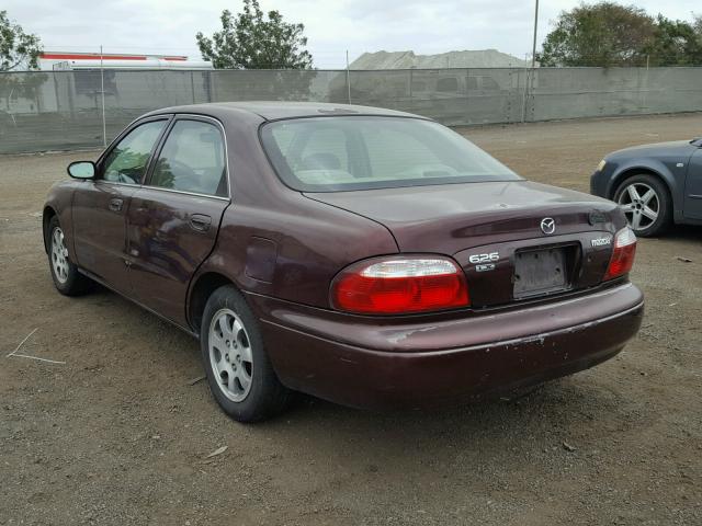 1YVGF22CX15233401 - 2001 MAZDA 626 ES BURGUNDY photo 3