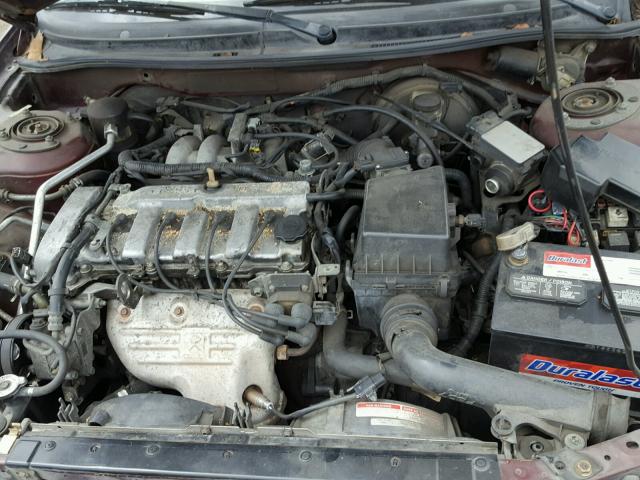 1YVGF22CX15233401 - 2001 MAZDA 626 ES BURGUNDY photo 7