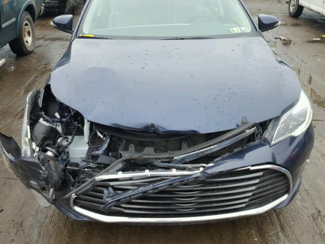 4T1BK1EB5GU201829 - 2016 TOYOTA AVALON XLE BLUE photo 7