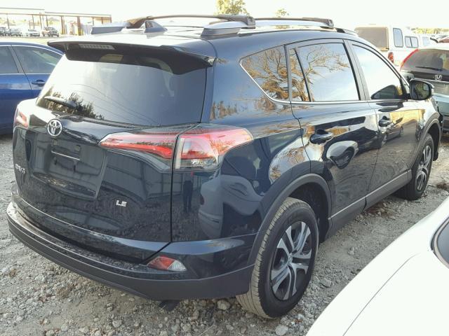 JTMZFREV6JJ155193 - 2018 TOYOTA RAV4 LE BLACK photo 4