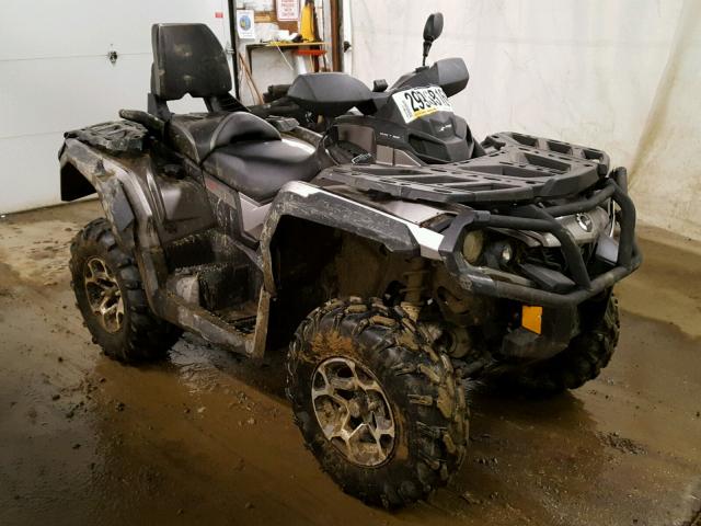 3JBLVXP16EJ000082 - 2014 CAN-AM OUTLANDER GRAY photo 1