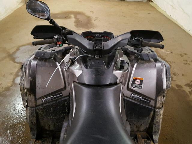 3JBLVXP16EJ000082 - 2014 CAN-AM OUTLANDER GRAY photo 5