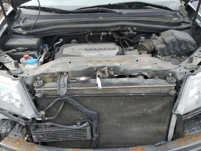 2HNYD284X8H526406 - 2008 ACURA MDX TECHNO GRAY photo 7