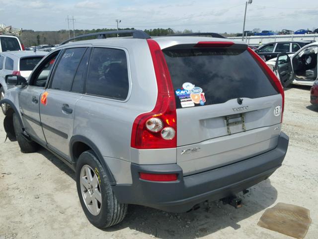 YV4CZ592361303746 - 2006 VOLVO XC90 SILVER photo 3