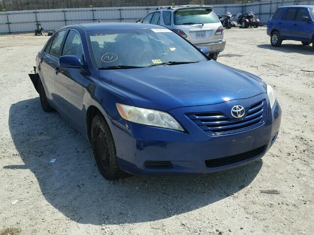 4T1BE46K27U124134 - 2007 TOYOTA CAMRY CE BLUE photo 1