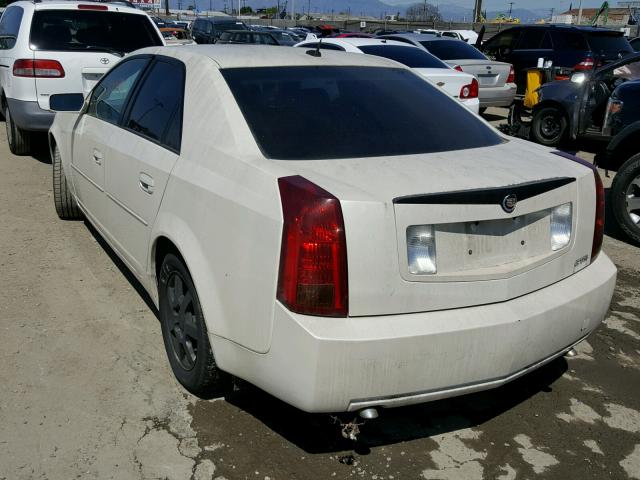 1G6DP577760155041 - 2006 CADILLAC CTS HI FEA WHITE photo 3