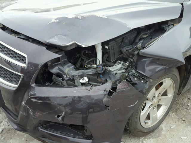 1G11B5SA7DF343806 - 2013 CHEVROLET MALIBU LS GRAY photo 9