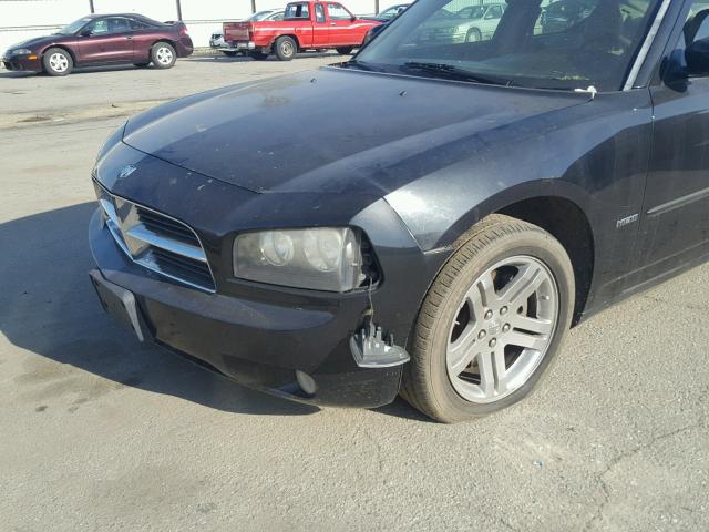 2B3KA53H56H260937 - 2006 DODGE CHARGER R/ GRAY photo 10