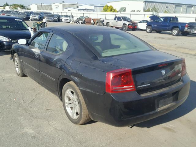 2B3KA53H56H260937 - 2006 DODGE CHARGER R/ GRAY photo 3