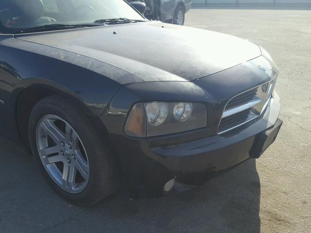 2B3KA53H56H260937 - 2006 DODGE CHARGER R/ GRAY photo 9