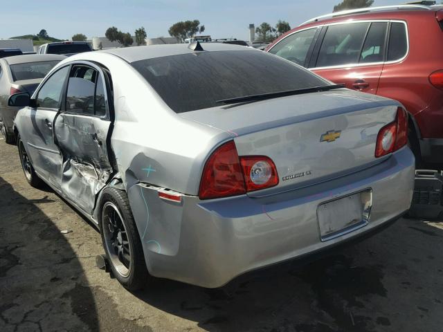 1G1ZC5E03CF130370 - 2012 CHEVROLET MALIBU 1LT 银色 照片 3
