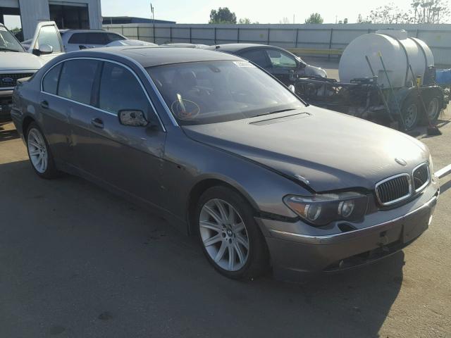 WBAGN63493DR08748 - 2003 BMW 745 LI GRAY photo 1