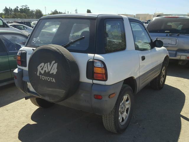 JT3XP10V7W0008962 - 1998 TOYOTA RAV4 WHITE photo 4