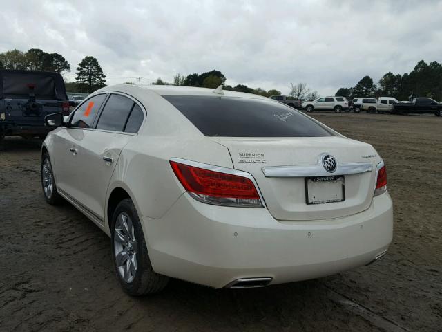 1G4GD5E39CF343096 - 2012 BUICK LACROSSE P WHITE photo 3