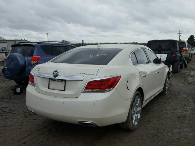 1G4GD5E39CF343096 - 2012 BUICK LACROSSE P WHITE photo 4