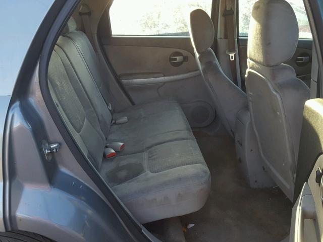 2CNDL13F766145403 - 2006 CHEVROLET EQUINOX LS GRAY photo 6