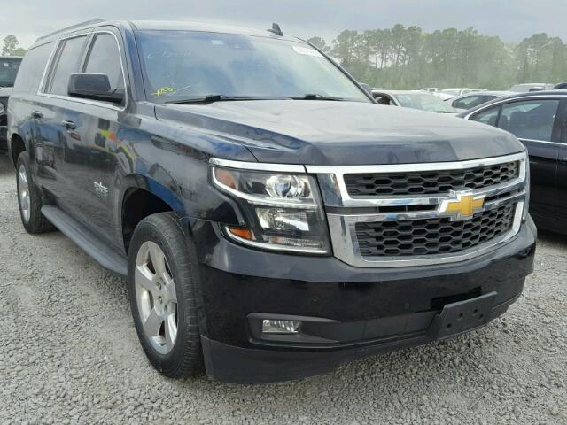 1GNSKJKC6FR624901 - 2015 CHEVROLET SUBURBAN K BLACK photo 1