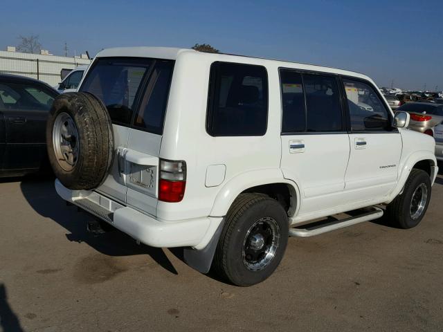 JACDJ58X2Y7J04018 - 2000 ISUZU TROOPER S WHITE photo 4