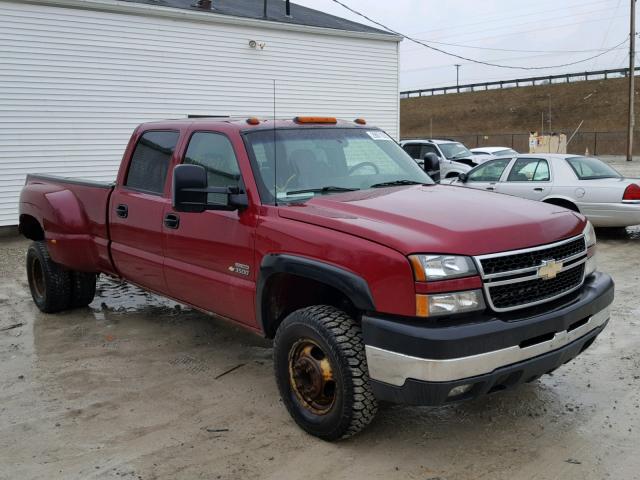 1GCJC33D96F178488 - 2006 CHEVROLET 3500 RED photo 1