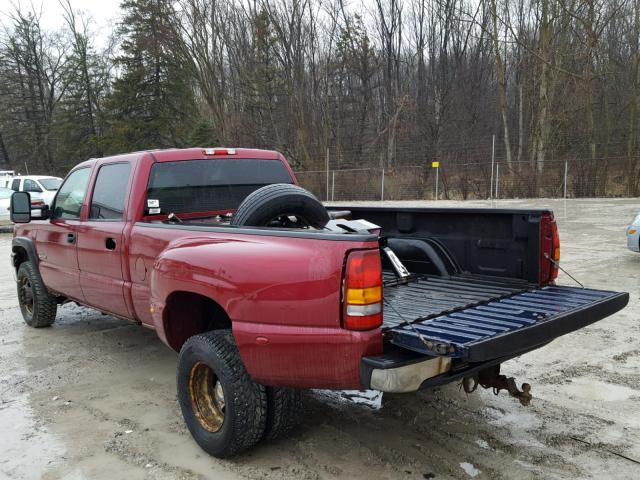 1GCJC33D96F178488 - 2006 CHEVROLET 3500 RED photo 3