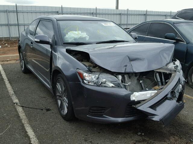 JTKJF5C77D3059648 - 2013 TOYOTA SCION TC GRAY photo 1