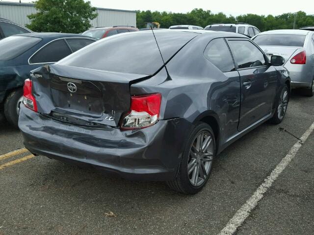 JTKJF5C77D3059648 - 2013 TOYOTA SCION TC 灰色 照片 4