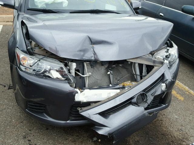 JTKJF5C77D3059648 - 2013 TOYOTA SCION TC 灰色 照片 7