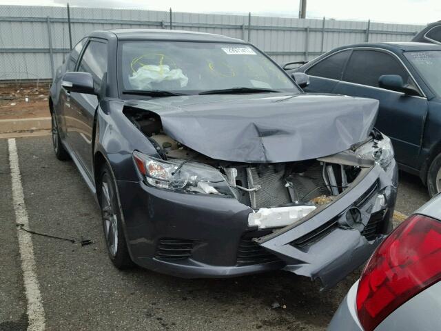 JTKJF5C77D3059648 - 2013 TOYOTA SCION TC GRAY photo 9