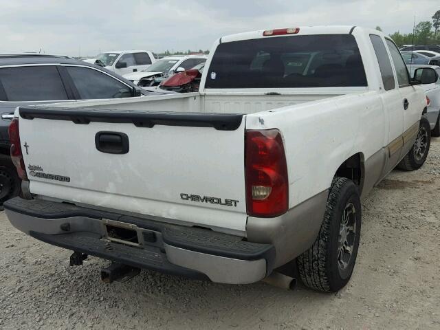 2GCEC19V331396810 - 2003 CHEVROLET SILVERADO WHITE photo 4