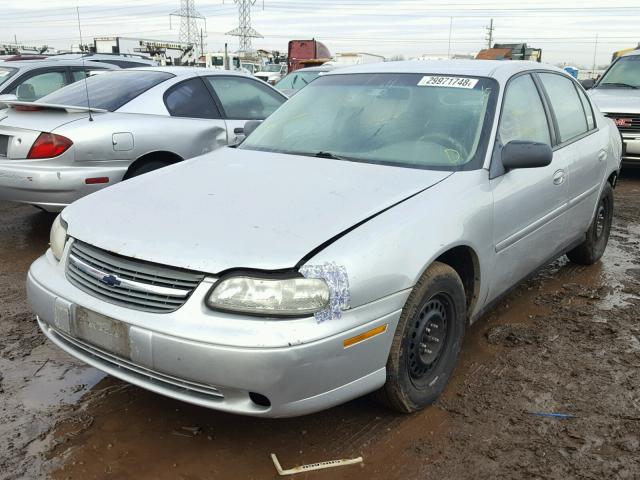 1G1ND52F55M195109 - 2005 CHEVROLET CLASSIC SILVER photo 2