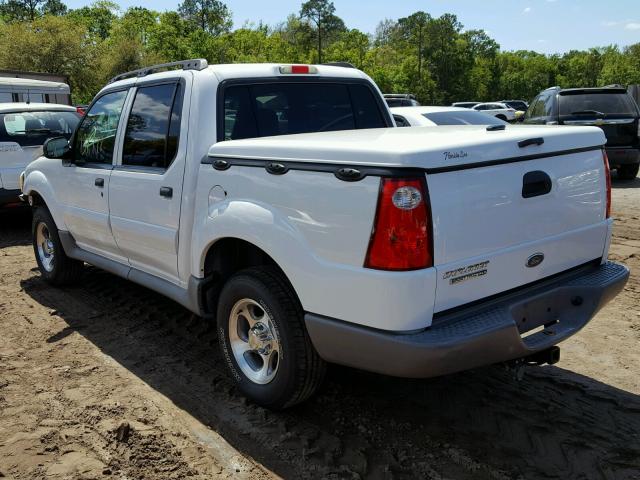 1FMZU67E33UC32424 - 2003 FORD EXPLORER S WHITE photo 3