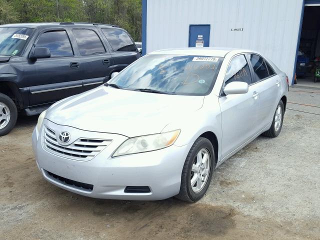 4T1BE46K77U016253 - 2007 TOYOTA CAMRY NEW SILVER photo 2