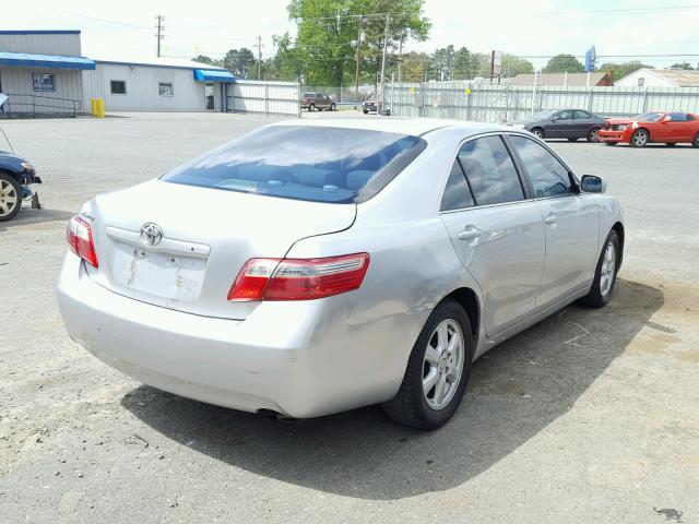 4T1BE46K77U016253 - 2007 TOYOTA CAMRY NEW SILVER photo 4