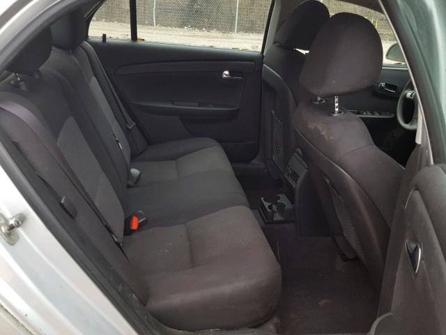 1G1ZC5E03AF199170 - 2010 CHEVROLET MALIBU 1LT 银色 照片 6