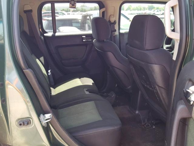 5GTDN136468107645 - 2006 HUMMER H3 Verde foto 6