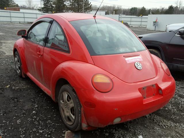 3VWBB61C9WM050509 - 1998 VOLKSWAGEN NEW BEETLE RED photo 3