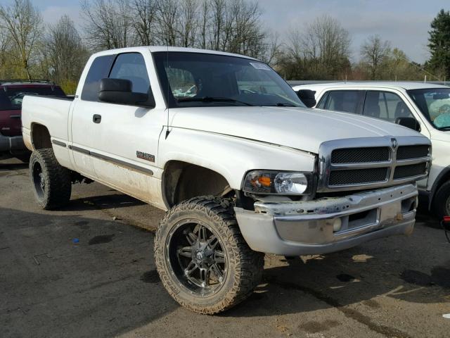 1B7KF2368XJ640707 - 1999 DODGE RAM 2500 WHITE photo 1