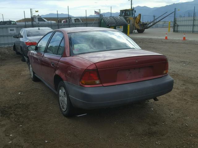 1G8ZH5283VZ188686 - 1997 SATURN SL1 MAROON photo 3