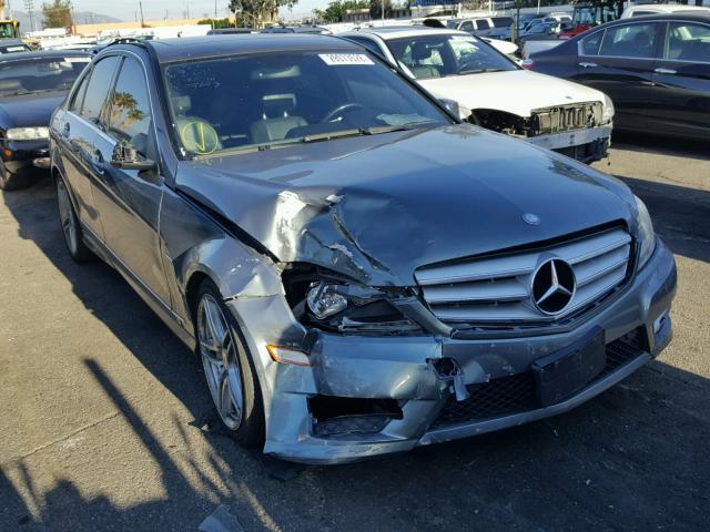 WDDGF4HB9CR220530 - 2012 MERCEDES-BENZ C 250 GRAY photo 1