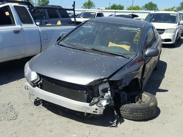 2HGFG1B88AH535865 - 2010 HONDA CIVIC EX GRAY photo 2