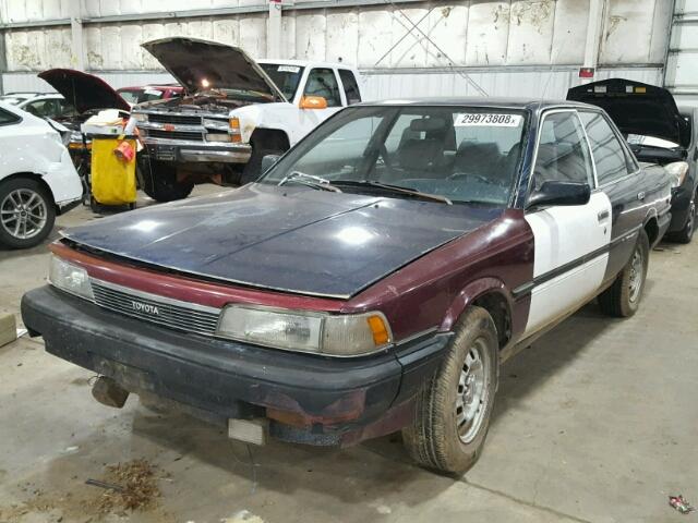 JT2SV21E6H3078852 - 1987 TOYOTA CAMRY DLX BLUE photo 2