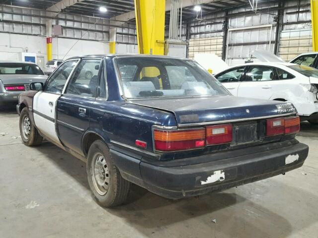 JT2SV21E6H3078852 - 1987 TOYOTA CAMRY DLX BLUE photo 3