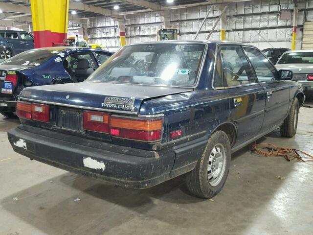 JT2SV21E6H3078852 - 1987 TOYOTA CAMRY DLX BLUE photo 4