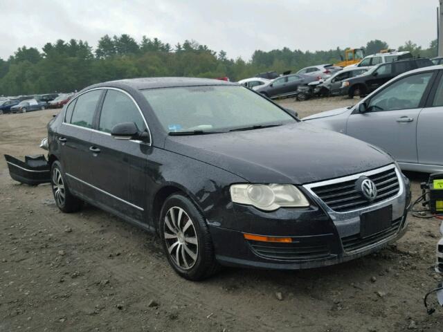 WVWAK73C36P106486 - 2006 VOLKSWAGEN PASSAT BLACK photo 1