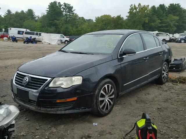 WVWAK73C36P106486 - 2006 VOLKSWAGEN PASSAT BLACK photo 2